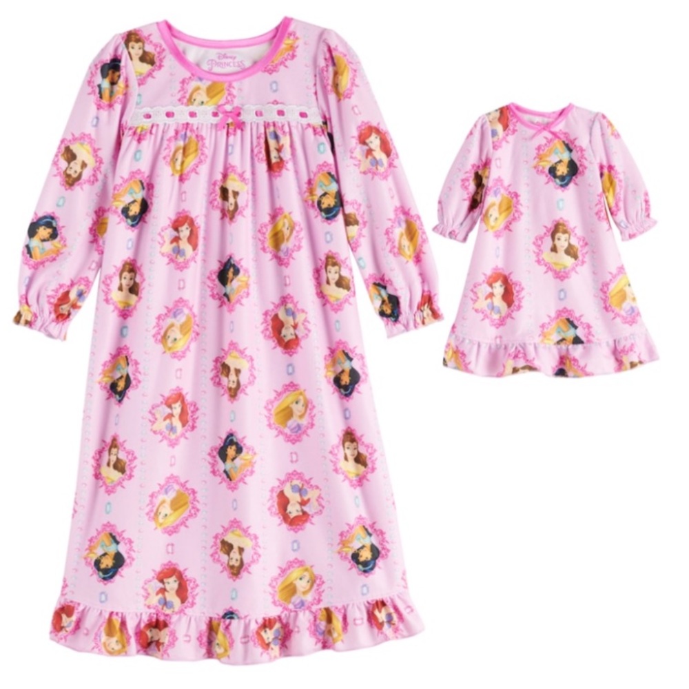 Toddler Disney Princess Pajama Gowns